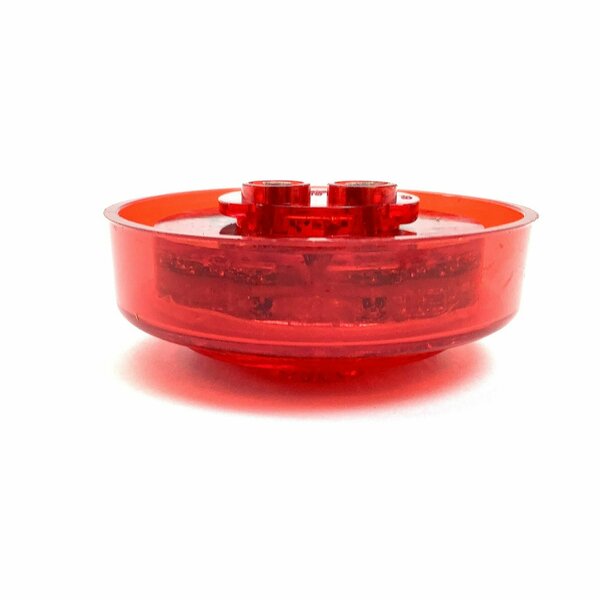 Truck-Lite Low Profile, Led, Red Round, 8 Diode, Marker Clearance Light, Pc, Pl-10, 12V 10286R